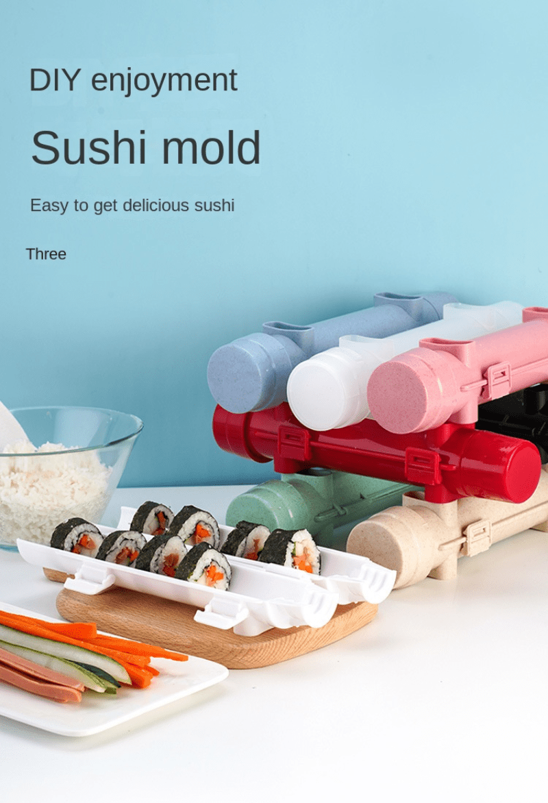 Molde rápido para hacer Sushi, máquina para hacer arroz, carne y
