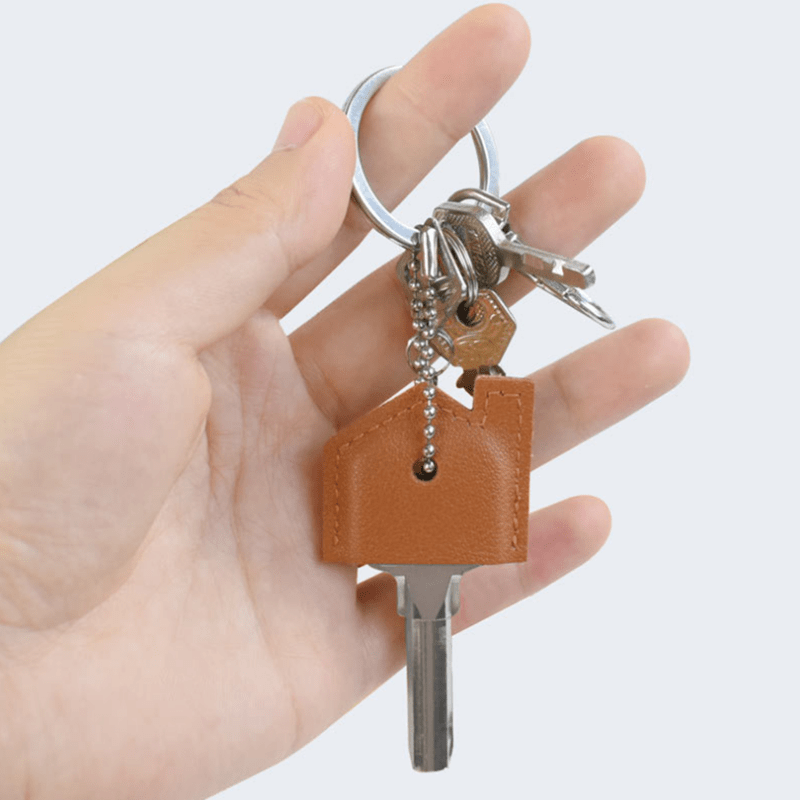 Organize Your Keys with this Stylish Mini PU Leather Key Holder - Minimalist  Keychain Case Wallet