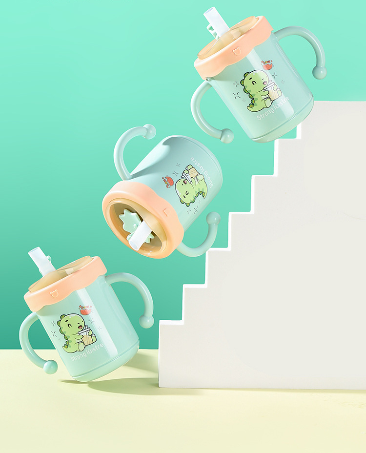 Baby Detachable Cartoon Children's Milk Cup 1