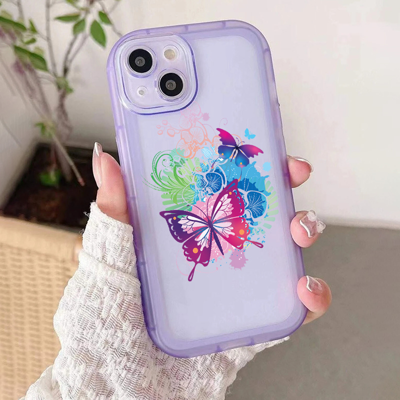 Magnetic Case Butterfly Stickers Graphic Pattern Anti fall Temu