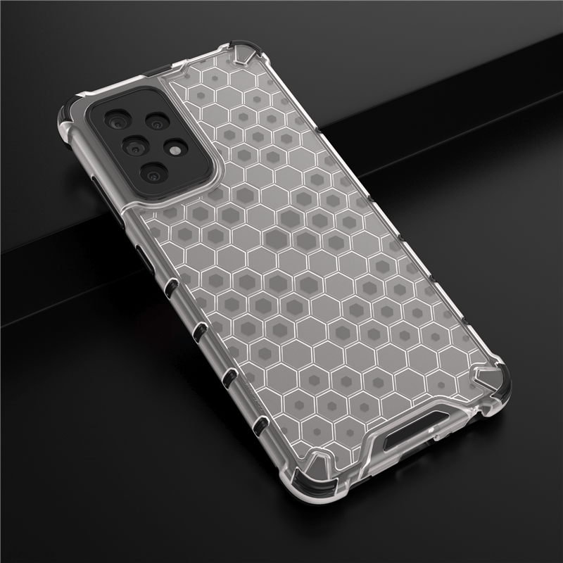 Shockproof Transparent Case For Samsung Galaxy S24 Ultra Honeycomb