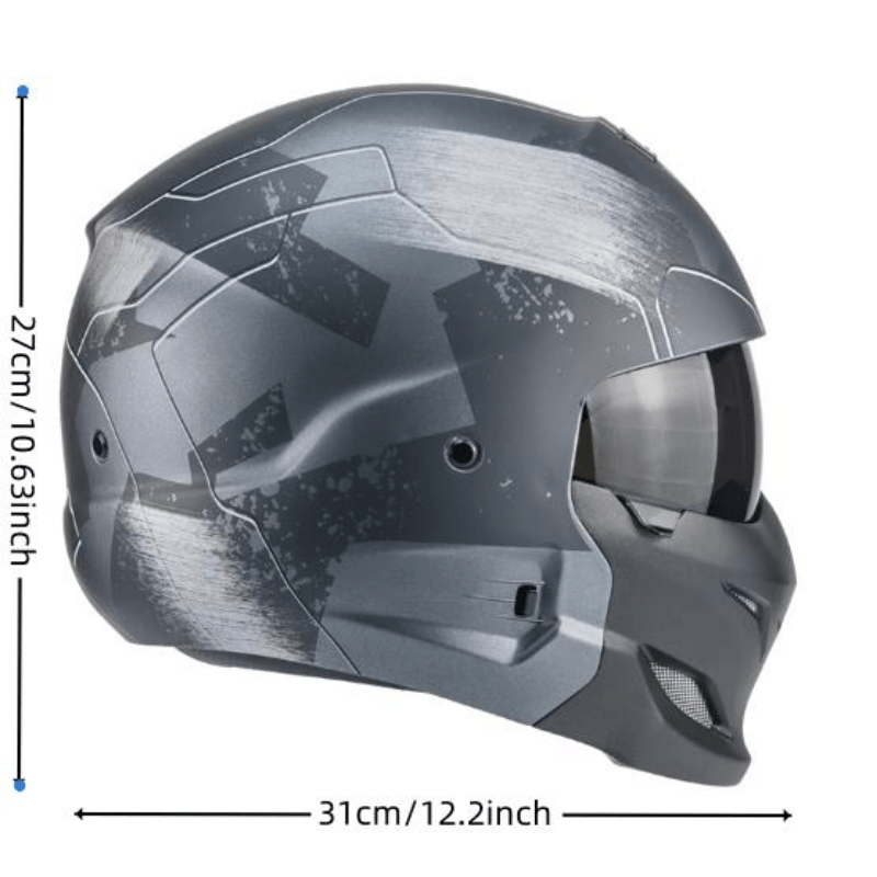 1pc Bel Casco Moto, Casco Moto Bello - Auto - Temu Italy