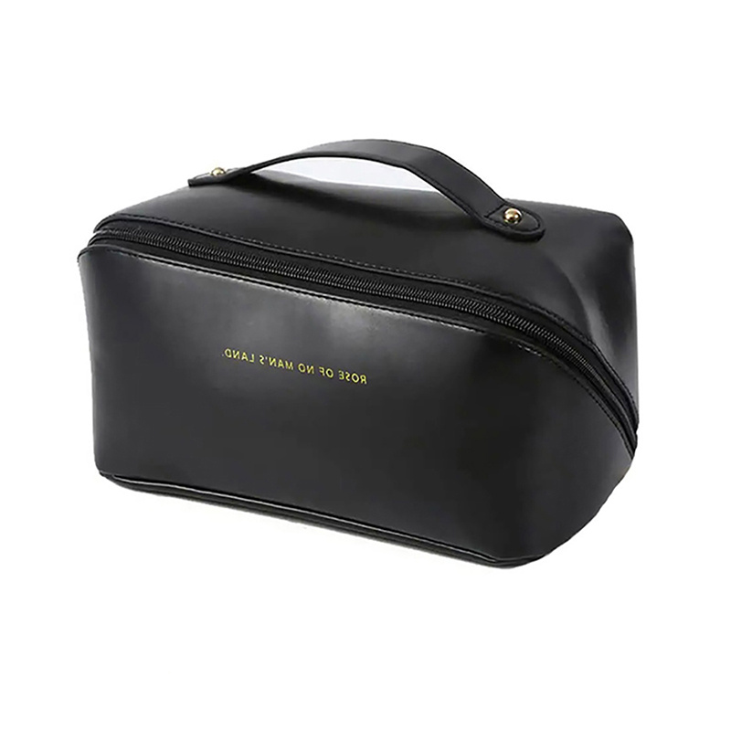 Portable Travel Cosmetic Bag Makeup Brush Storage Bag Womens Zipper Toiletry  Bag Travel Accessories, Shop On Temu And start Saving