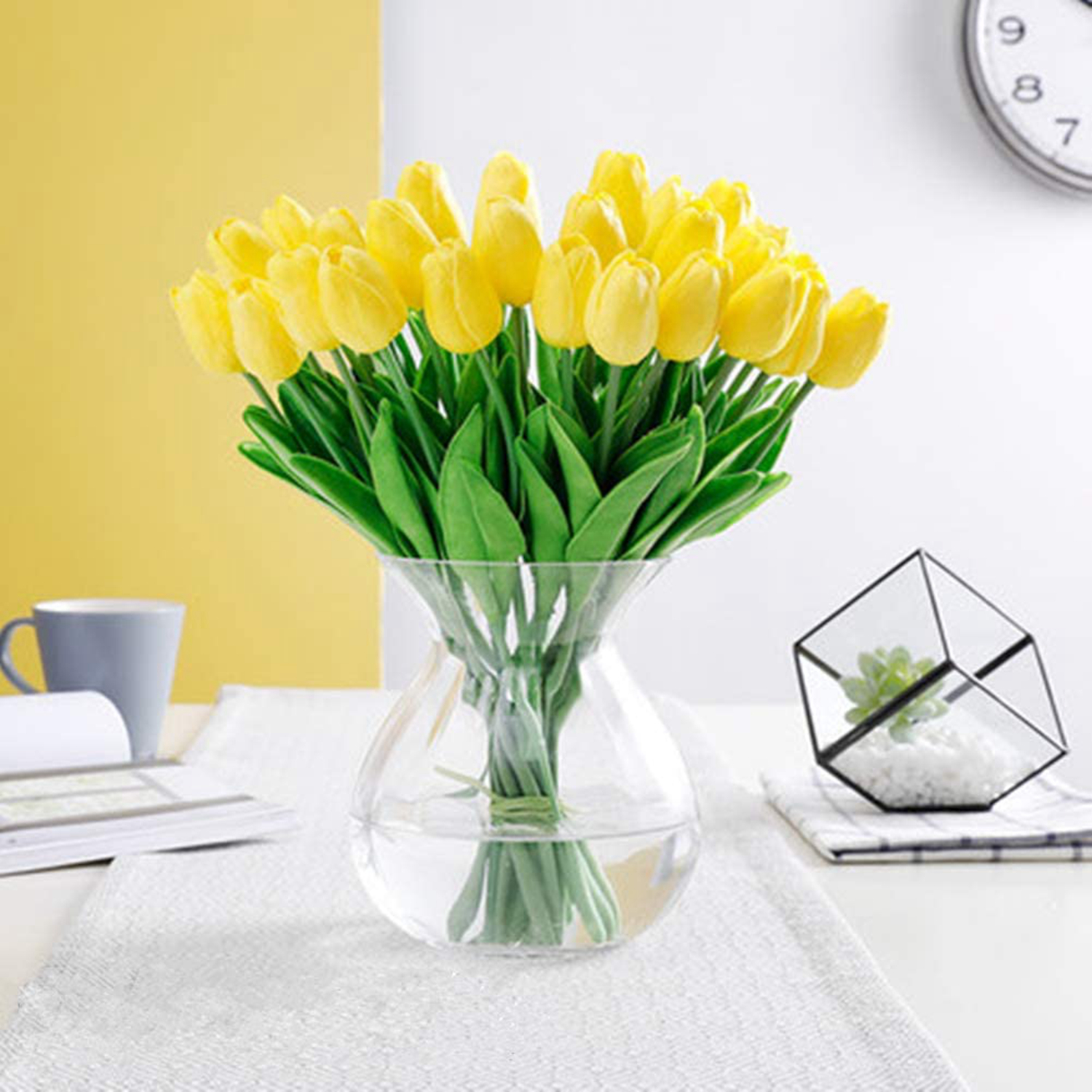 10 Pezzi Di Tulipani Artificiali In Silicone Flowe Fiore Artificiale In  Lattice Vero Tocco Bouquet Da Sposa Da Sposa Decorazioni La Casa Fiori  Artificiali Da 13,99 €