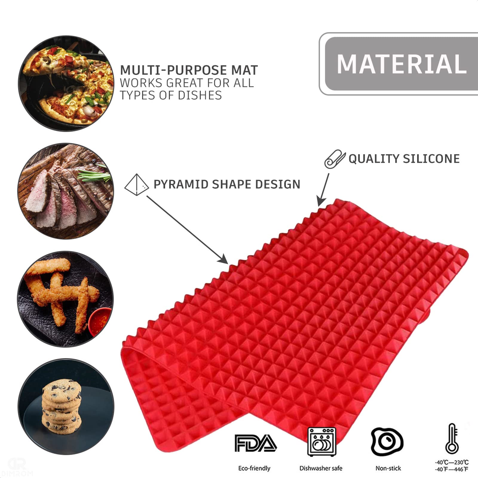 Non-stick Mat Silicone Baking Mat Perforated Steaming Mesh Oven Liner  Hollow Cookie Pad Sheet Bakeware Kitchen Accessories - Temu