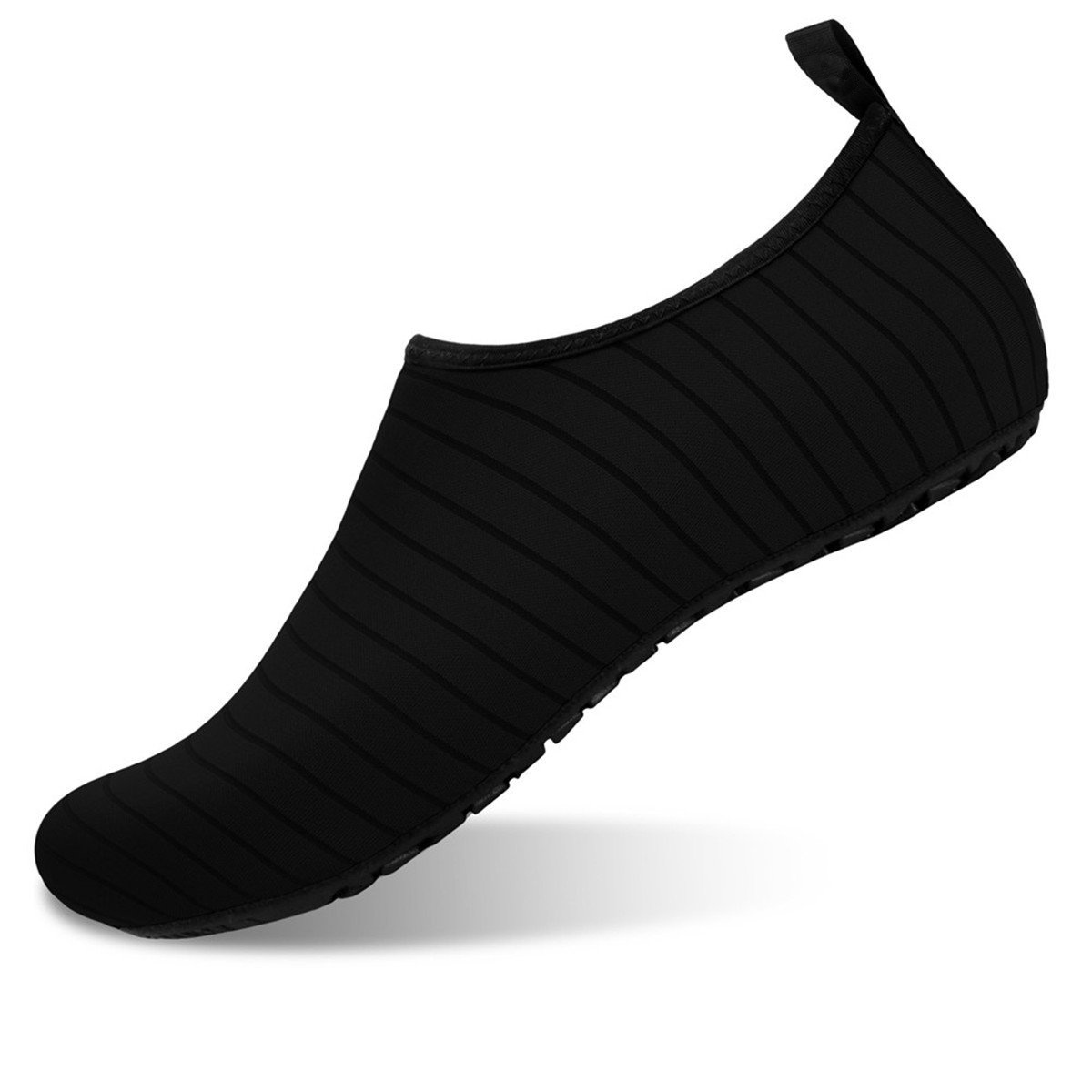 Women's Striped Water Socks Quick Drying Barefoot Beach Wading Shoes