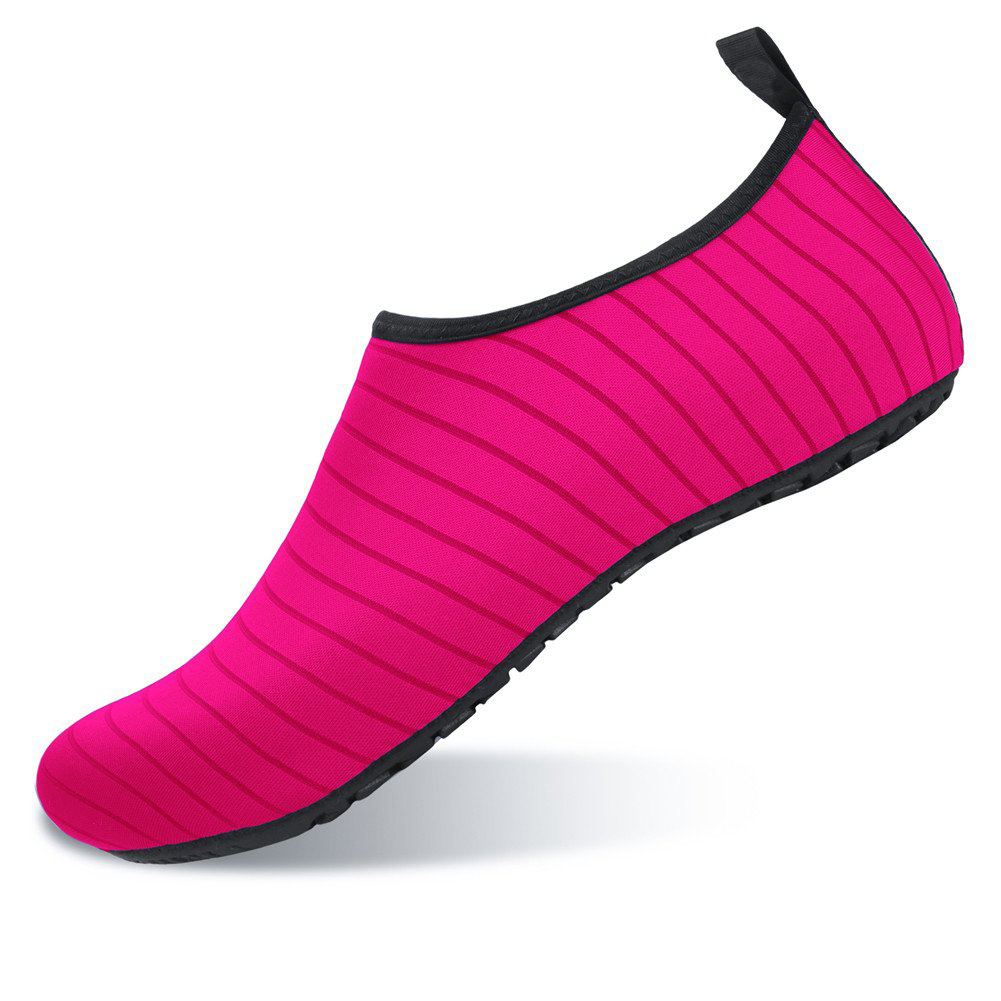 Women's Striped Water Socks Quick Drying Barefoot Beach Wading Shoes