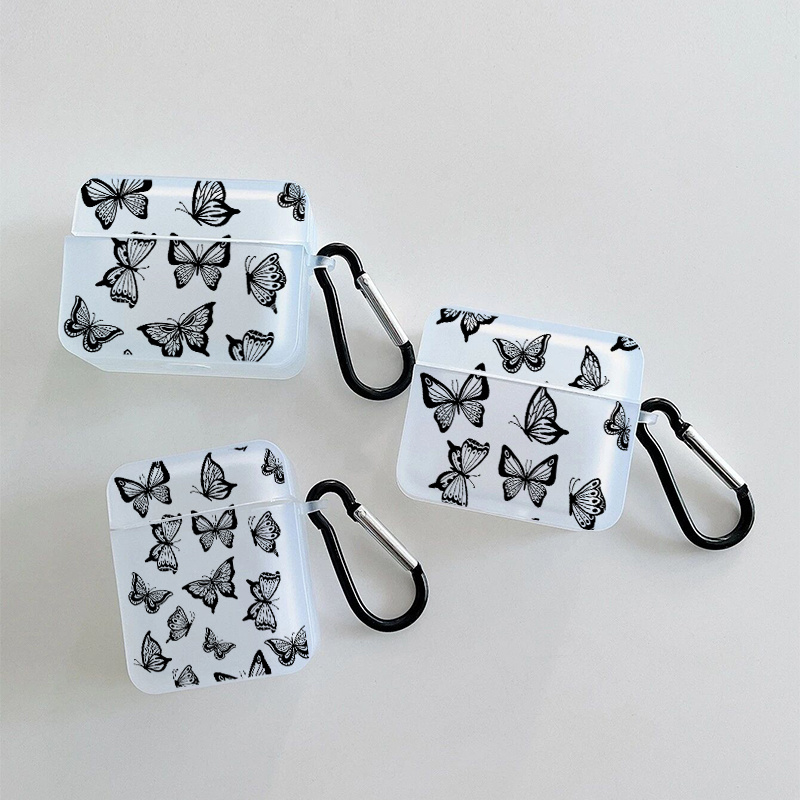 

Butterfly Graphic Pattern Headphone Case For Apple Airpods1/2, Airpods3, Airpods Pro Airpods Pro (2nd Generation)