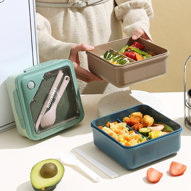 Thermal Insulated Bento Lunch Box Microwave Picnic Food Container Portable  Set