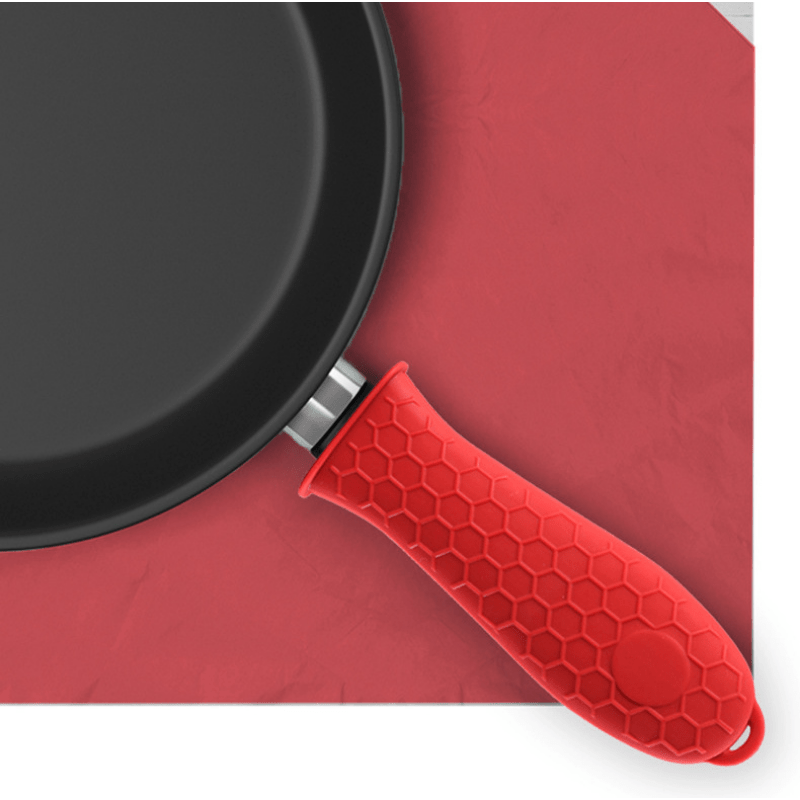 Non-slip Silicone Skillet Handle Holder Set - Protect Your Hands