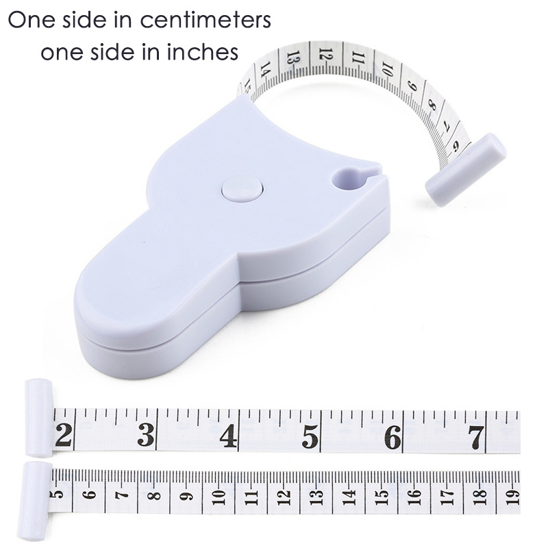Generic Automatic Telescopic Tape Measure Body Measuring Tape Centimeter  Meter Tapes Metric Tape Ruler For Body Tailor Sewing Tools