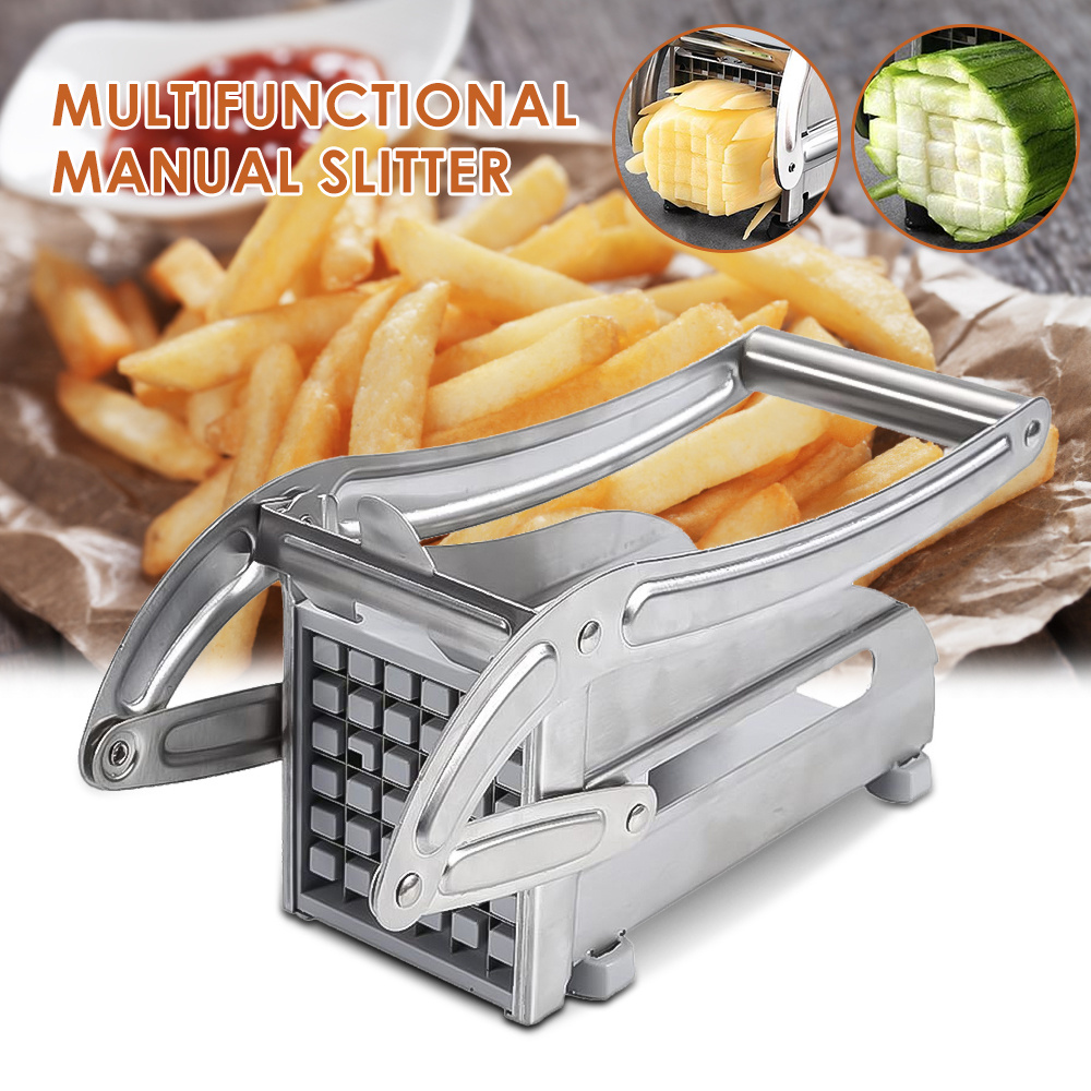 Stainless Steel Manual Potato Cutter French Fries Slicer - Temu