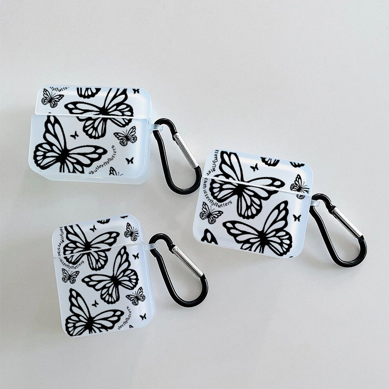 

Butterfly Graphic Pattern Headphone Case For Airpods1/2, Airpods3, Airpods Pro Airpods Pro (2nd Generation)