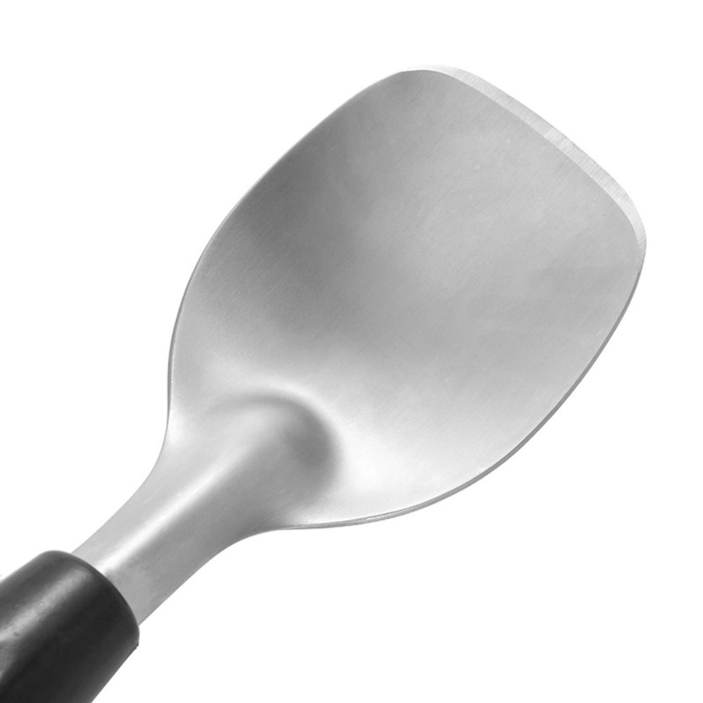 1pc Stainless Steel Ice Cream Scoop, Simple Silver Ice Cream Spade For  Kitchen