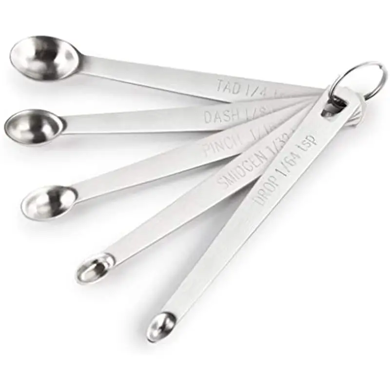 Stainless Steel Measuring Spoon Set - Perfect For Accurate Baking &  Cooking! - Temu