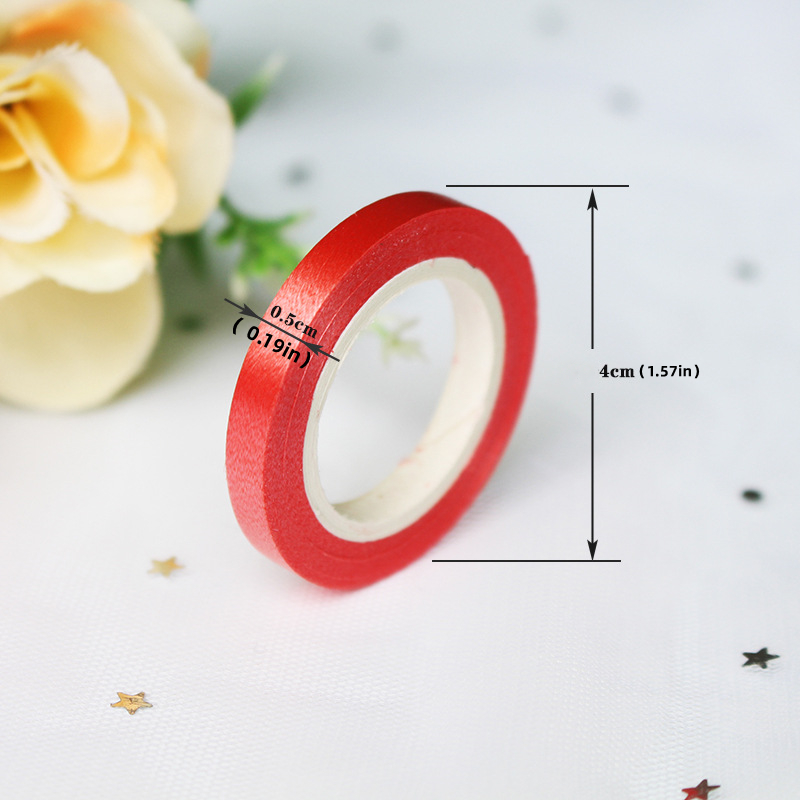 Red Ribbon With A Width Of For Decorating The Wedding Room - Temu