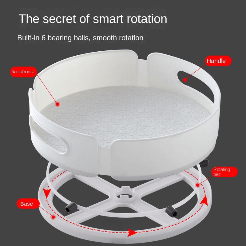 1pc Porta Spezie Porta Spezie Antiscivolo A Rotazione 360 - Temu