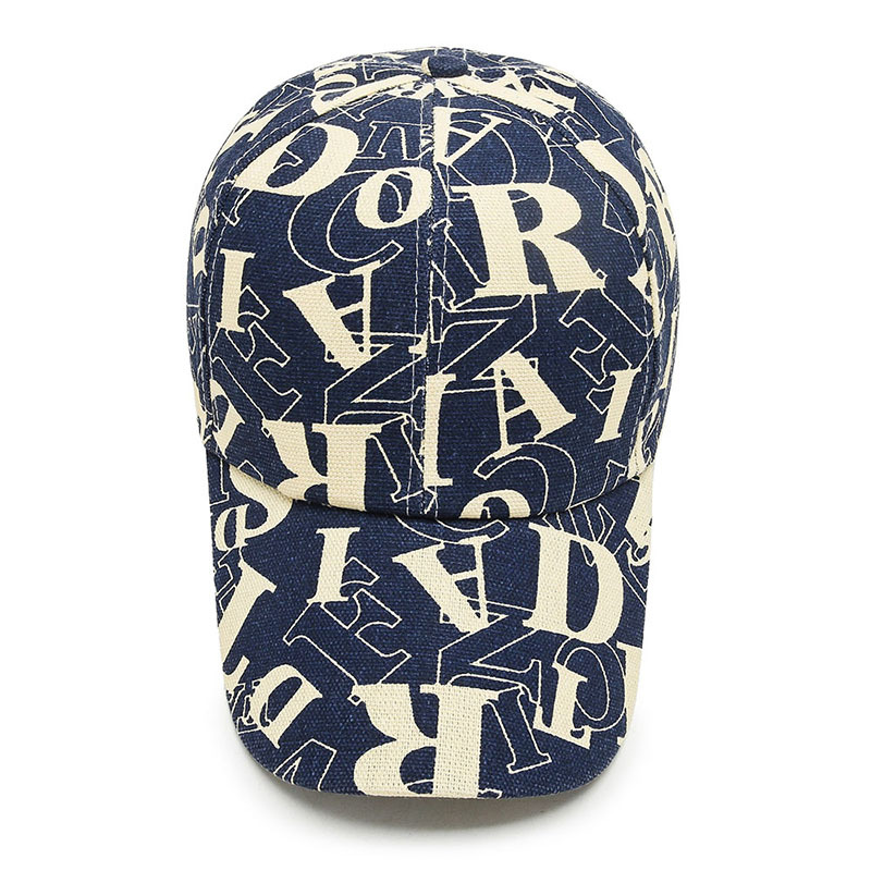 New Fashion Graffiti Printed Baseball Outdoor Cotton Sun Hat Men