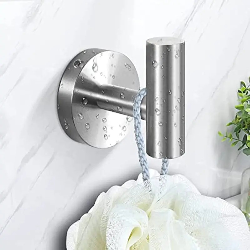 The Brushed Stainless Steel Bath Accessories