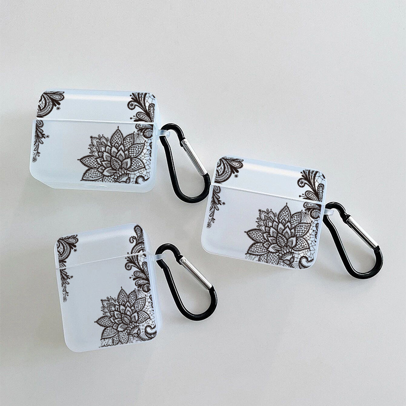 

Flower Graphic Pattern Headphone Case For Airpods1/2, Airpods3, Airpods Pro Airpods Pro (2nd Generation)