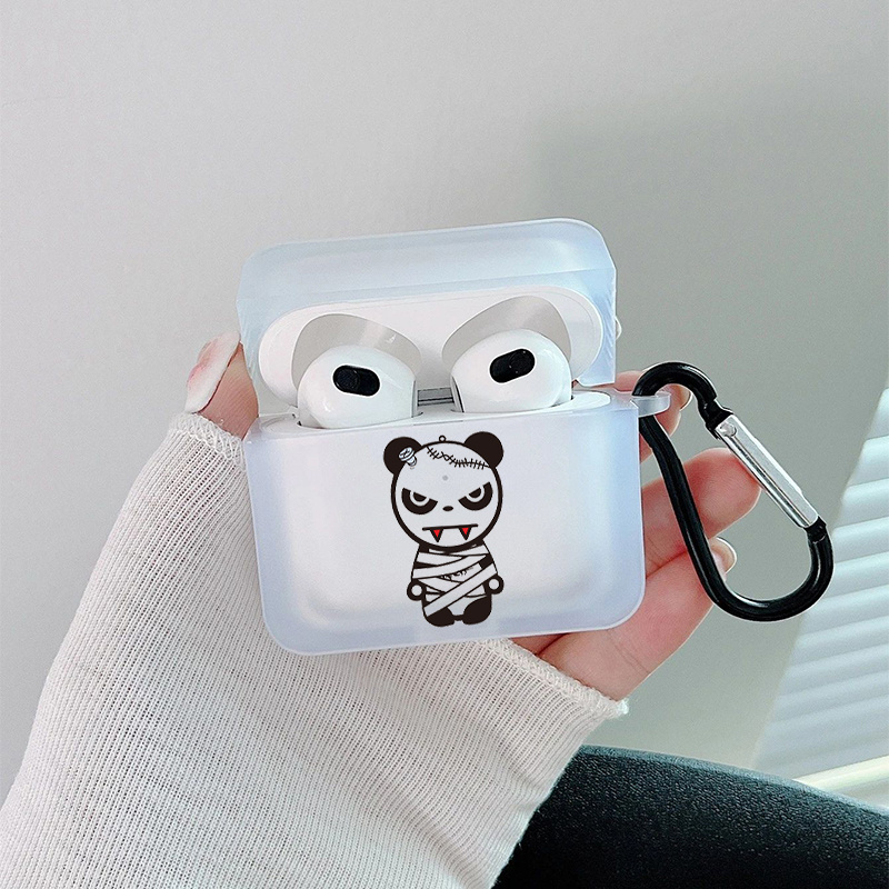 Funda Auriculares Gráficos Panda Airpods1 Airpods2 Airpods3 - Temu