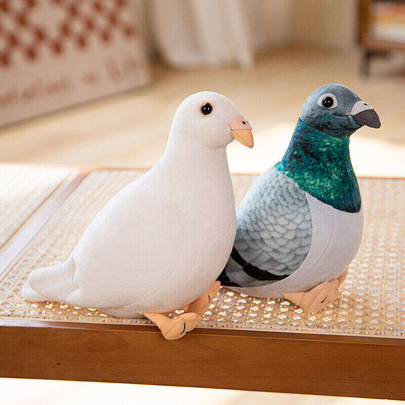 1pc Simulation Pigeon Plush Toy Doll Animal Doll Plush Toy Model Gift