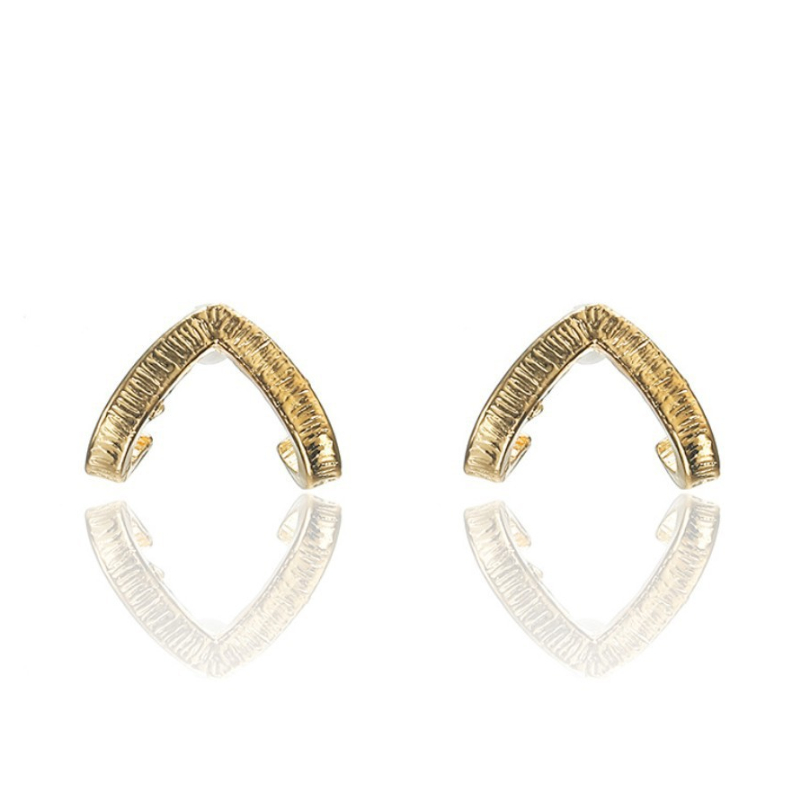1pair-men-s-fashion-elegant-simple-retro-v-shaped-ear-studs-earrings