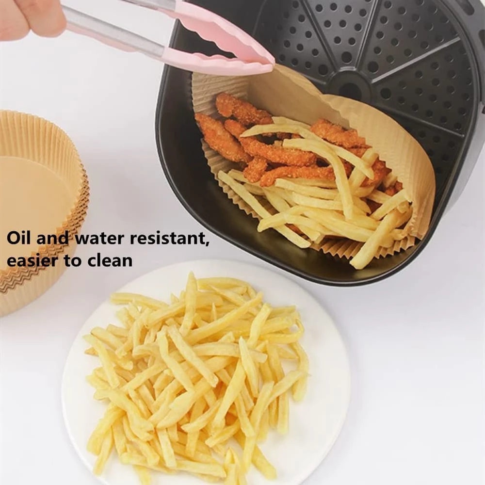 Non-Stick Air Fryer Paper Round Square Air Fryer Baking Paper