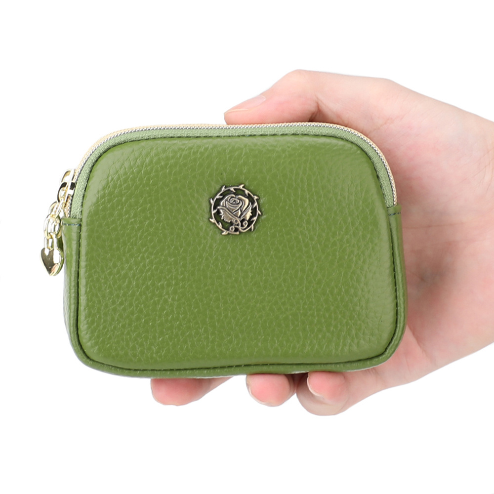 Mini Vintage Zipper Coin Purse, Portable Clutch Bag, Versatile Keychain Bag  With Keyring - Temu