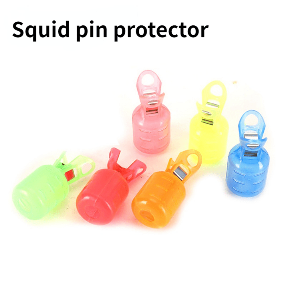 PATIKIL Small Size Squid Jig Hook Protector Case, 10 Pack Fishing Hook  Covers Hook Bonnets Jigs Lure Cover Tackle Boxes Tools, Green : Buy Online  at Best Price in KSA - Souq