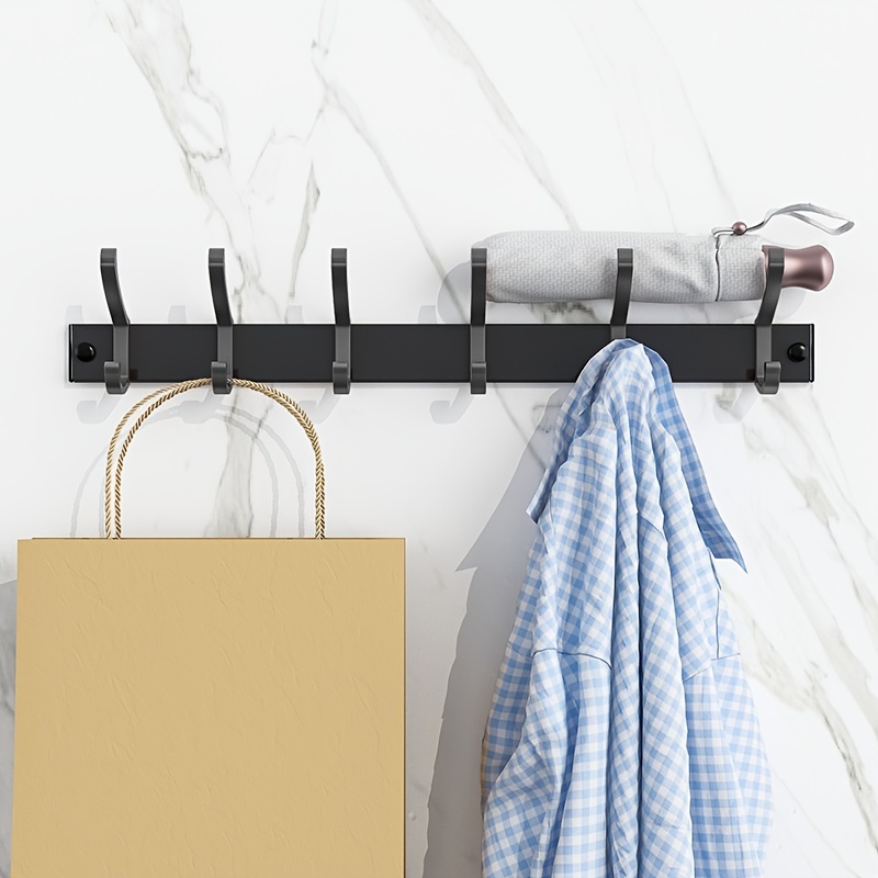 Cloth Hangers Hole-free Coats Hats Rack Durable Roll Bathroom Holders Paper  Towel Holder Multi-functional L-shape Reusable - AliExpress