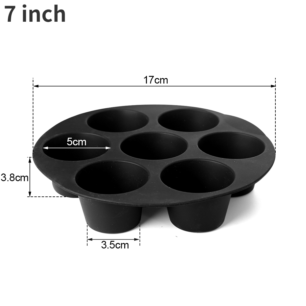 Oricean Moule Pâtisserie pour Friteuse à Air avec Grille de Rôtissage  Brochette Moule à Muffins en Silicone Moule à pizza - Cdiscount Maison