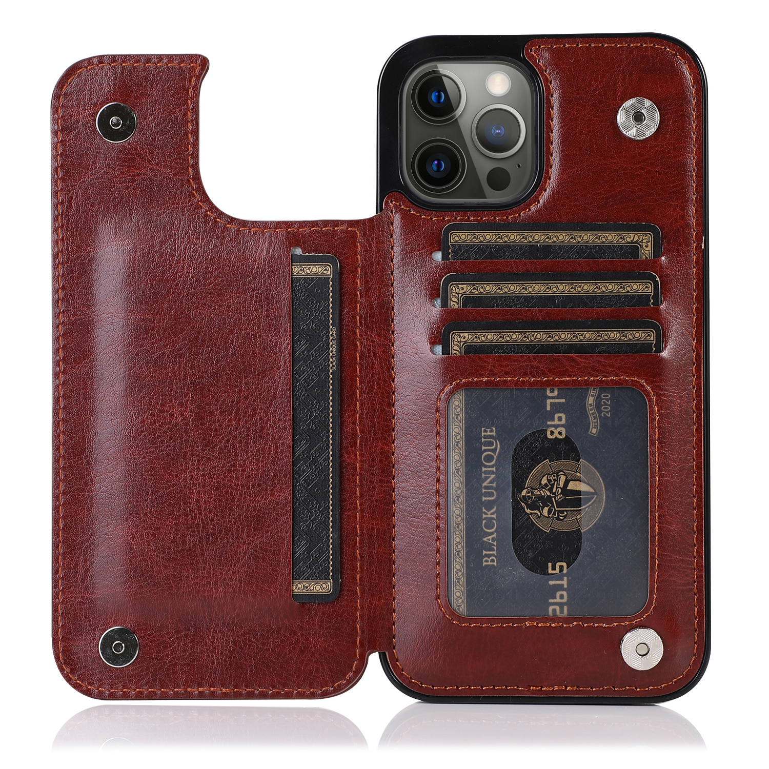 Wristlet Genuine Leather iPhone 15 Pro Max / 15 Plus / 14 / 14 