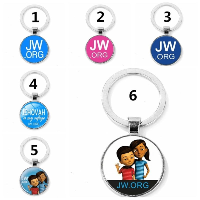 

1pc Hot Jehovah's Witness Jw.org Best Life Ever/no Blood Time Jewelry Keychain Pendant Diy Vintage Keychain Gift