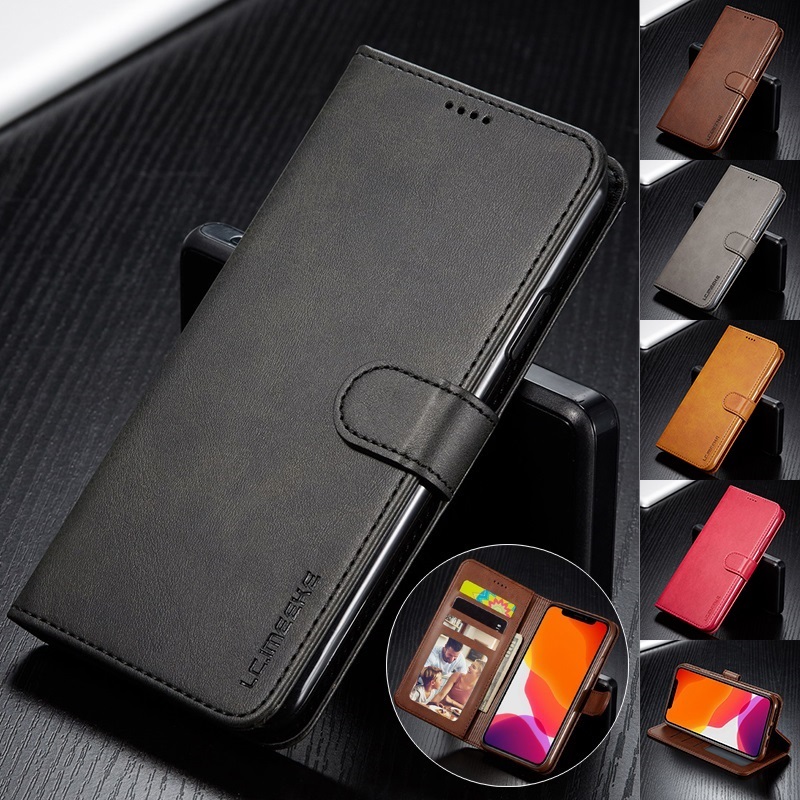 

Luxury Leather Wallet Case For Iphone 14 Pro 11 Xs Xr X Se 2020 8 7 6 6s Plus 5s 5 Flip Cover With Card Slots