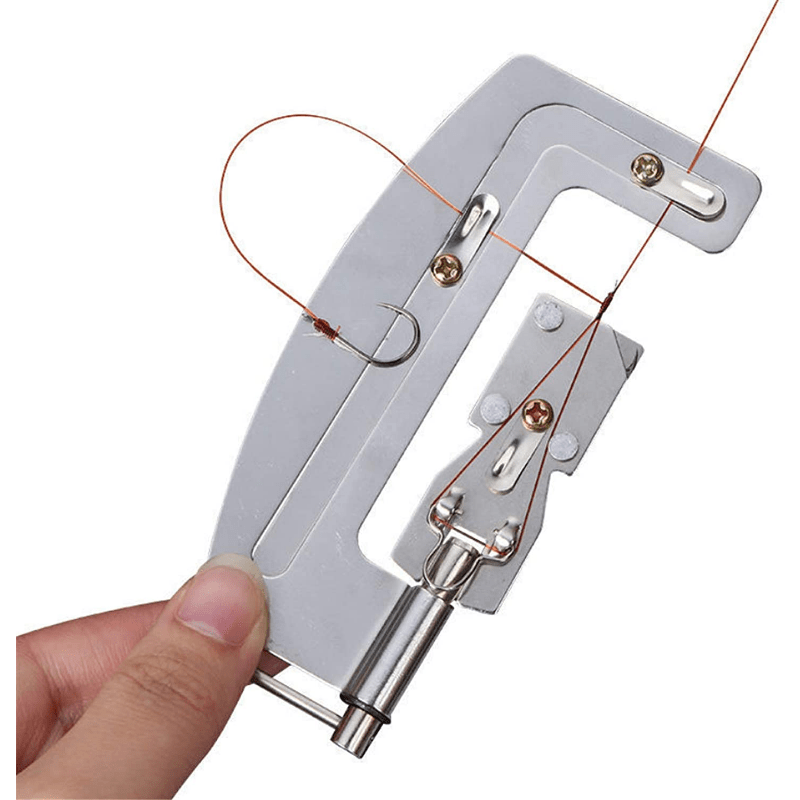 Premium Portable Semi automatic Fishing Knot Tying Tool - Temu