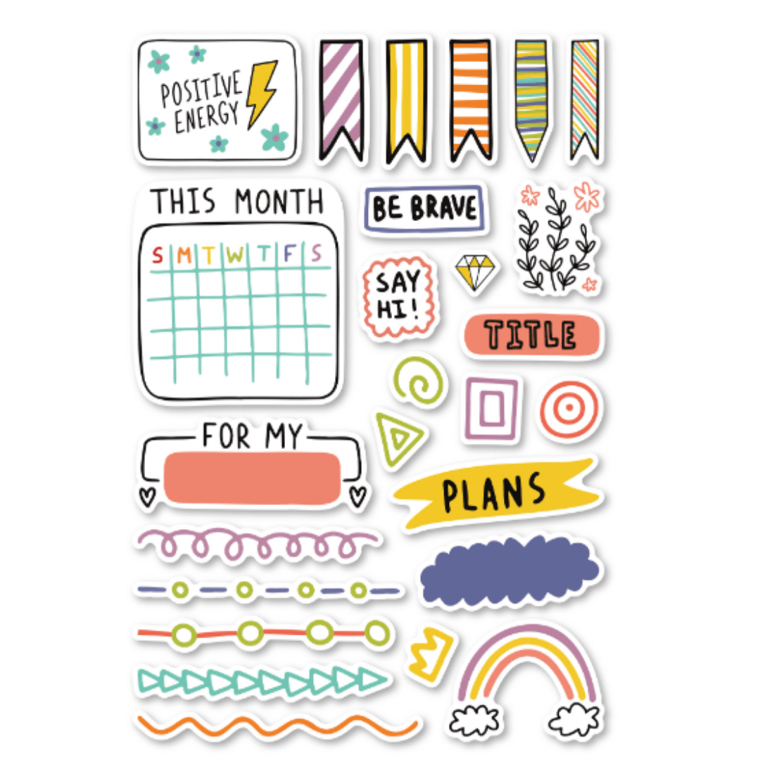 Planner Stickers/planner Stickers Printable/printable Stickers/scrapbook  Stickers/stickers Hand Drawn/bullet Journal 