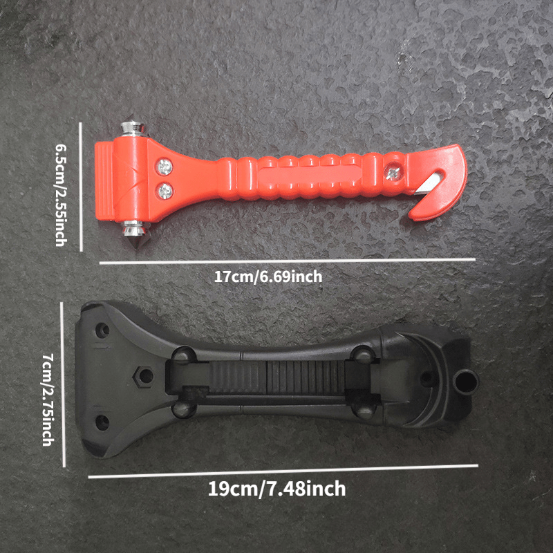 Auto Lebensrettungshammer Zwei-in-one-solid Hammer Bus Notfall Hängenden  Fenster Flucht Hammer Bus Mit Feuer Hammer, Mehr Kaufen, Mehr Sparen