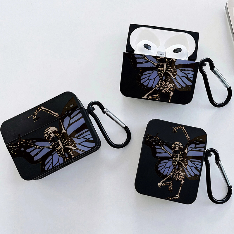 

Butterfly Graphic Pattern Headphone Case For Apple Airpods1/2, Airpods3, Airpods Pro Airpods Pro (2nd Generation)