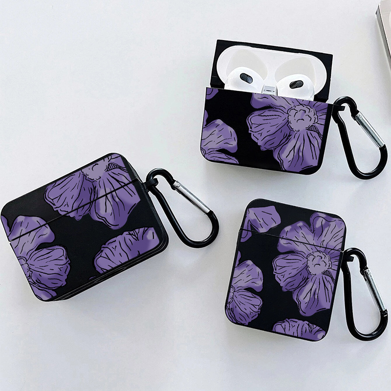 

Flower Graphic Pattern Headphone Case For Airpods1/2, Airpods3, Airpods Pro Airpods Pro (2nd Generation)