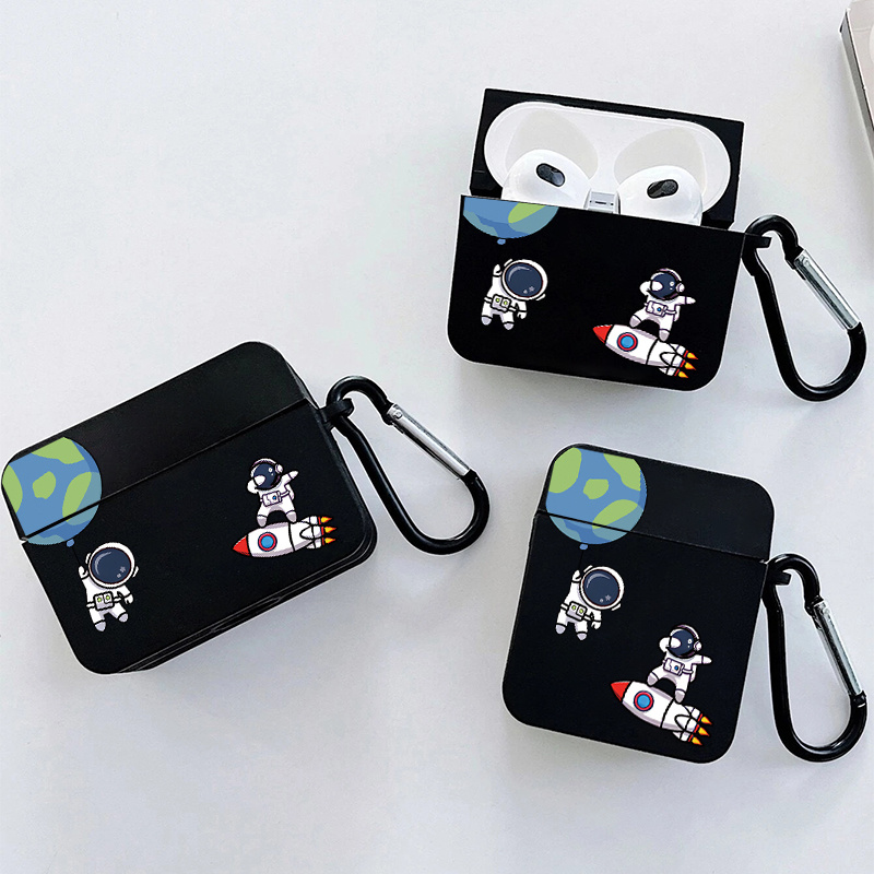 

Cartoon Astronaut Graphic Pattern Headphone Case For Airpods1/2, Airpods3, Airpods Pro Airpods Pro (2nd Generation)