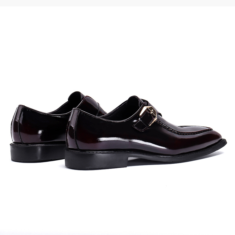 Men's Monk Strap Shoes British Style Dress Shoes