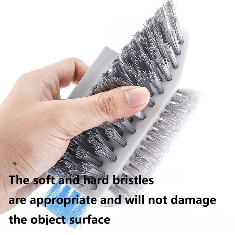 1pc Narrow Space Cleaning Brush With Hard Bristles, Suitable For Bathroom  Floor Gap, Toilet, Tile Corner, Groove, Window Sill