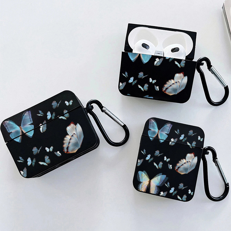 

Butterfly Graphic Pattern Silicone Phone Case For Airpods1/2, Airpods 3, Airpods Pro, Airpods Pro (2nd Generation)