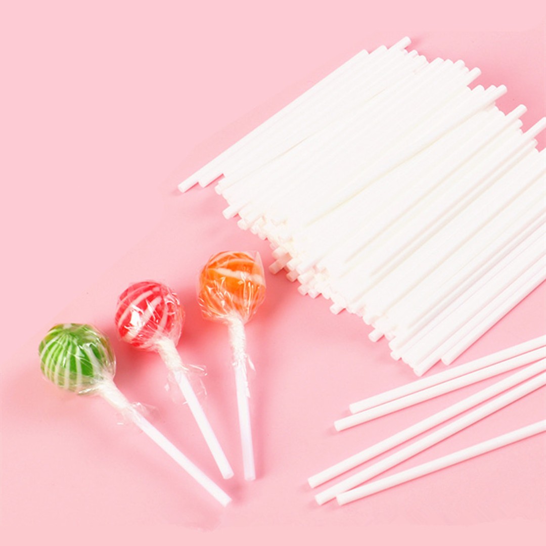 Lollipop Sticks Pp Plastic Cake Pop Sticks Baking Tools - Temu