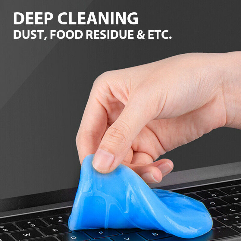 2pcs Multi-functional Cleaning Gel For Universal Car Gap Cleaner Air Vent  Interior Detail Cleaning Mud, Can Be Used To Clean Keyboard, Car Vent, Pc,  Laptop, Camera