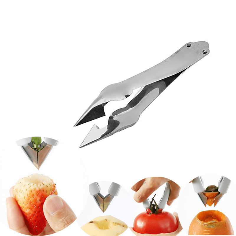 Strawberry Slicer Fruit Slicer Strawberry Slicer Stainless Steel Slicer  Kitchen gadgets - AliExpress