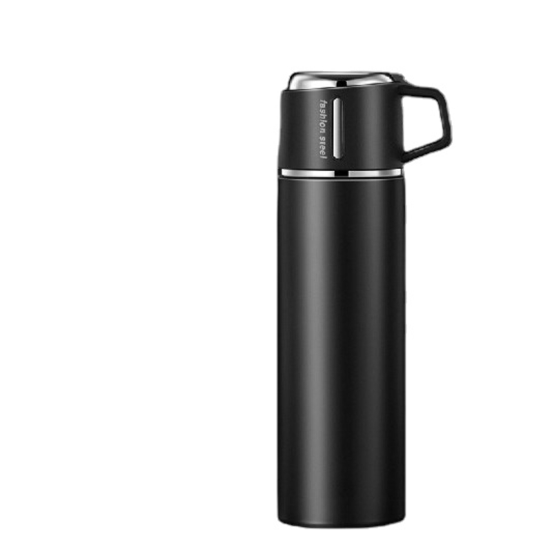 Stainless Steel Vacuum Water Bottle, Wide Mouth Insulation Cup With Filter,  Suitable For Outdoor Sports Activities - Temu