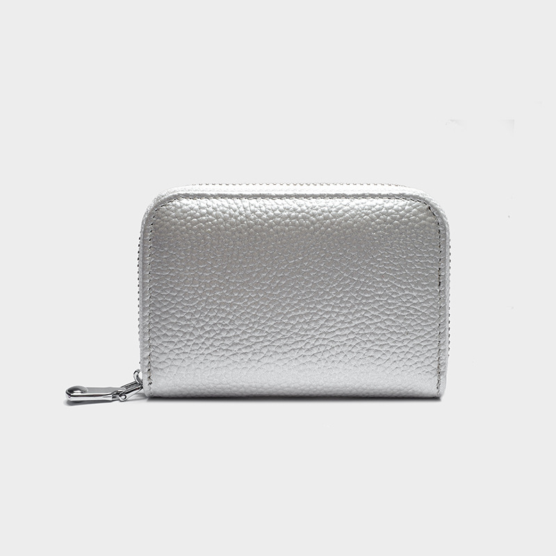 Walletcity Classic Style Mono Checkered Single Zipper Wallet