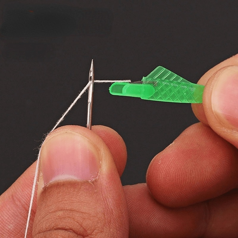 2pcs Threading Apparatus Sewing Thread Tool Thread Inserter